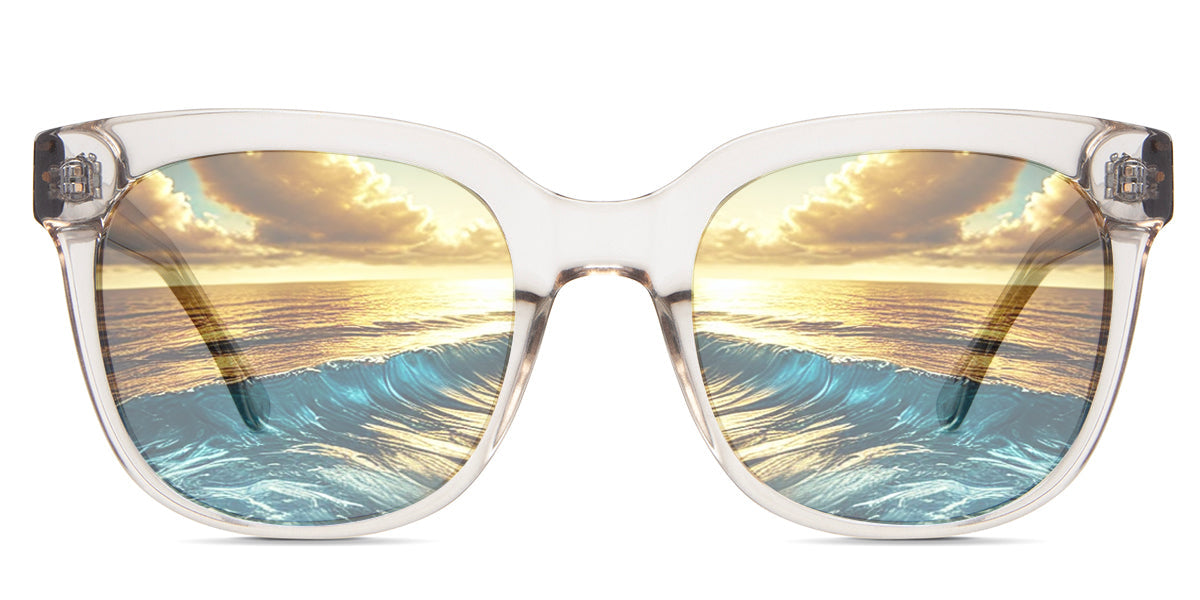 Valeria Women's Prescription Tinted Glasses - Stylish & UV Protection for Everyday Wear, Driving, and Outdoor Activities