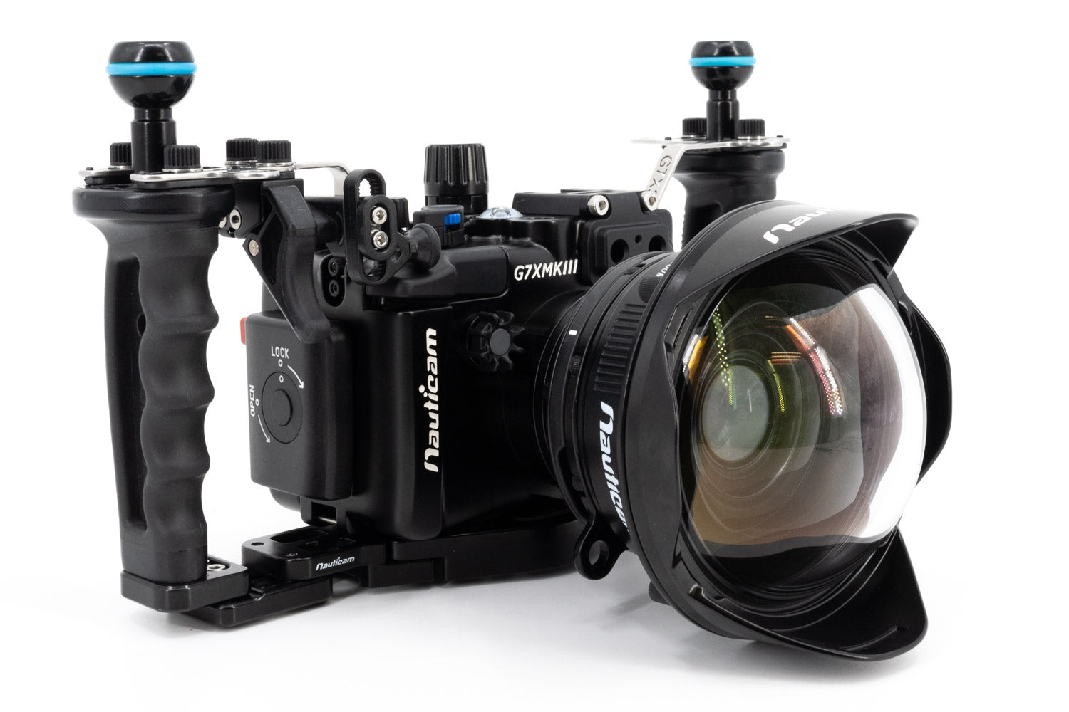 Waterproof Underwater Housing for Canon PowerShot G7X Mark III Camera - Professional Dive Case for Scuba Diving, Snorkeling & Beach Photography