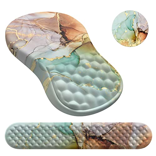 Abstract Green Art Marble