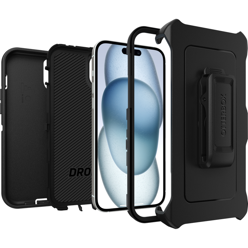 OtterBox Defender Series Case for iPhone 14 Plus - Rugged Protective Cover with Drop Protection | Perfect for Outdoor Adventures, Construction Work & Active Lifestyles