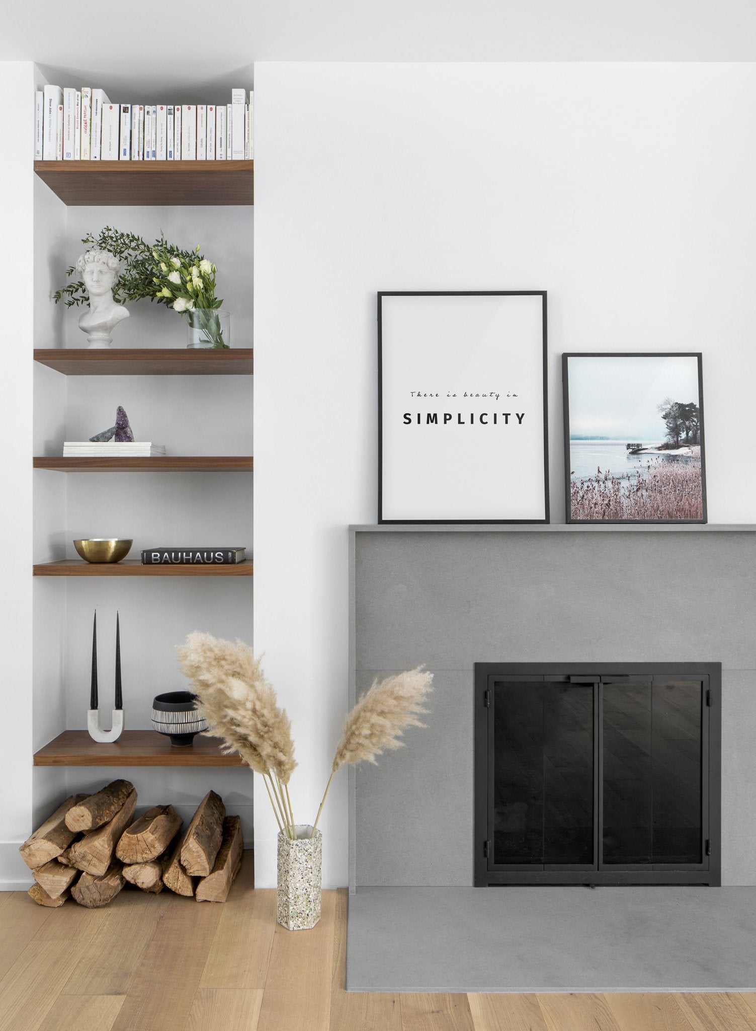 Minimalist Art Poster - Elegant Home & Office Wall Decor for Modern Living Spaces