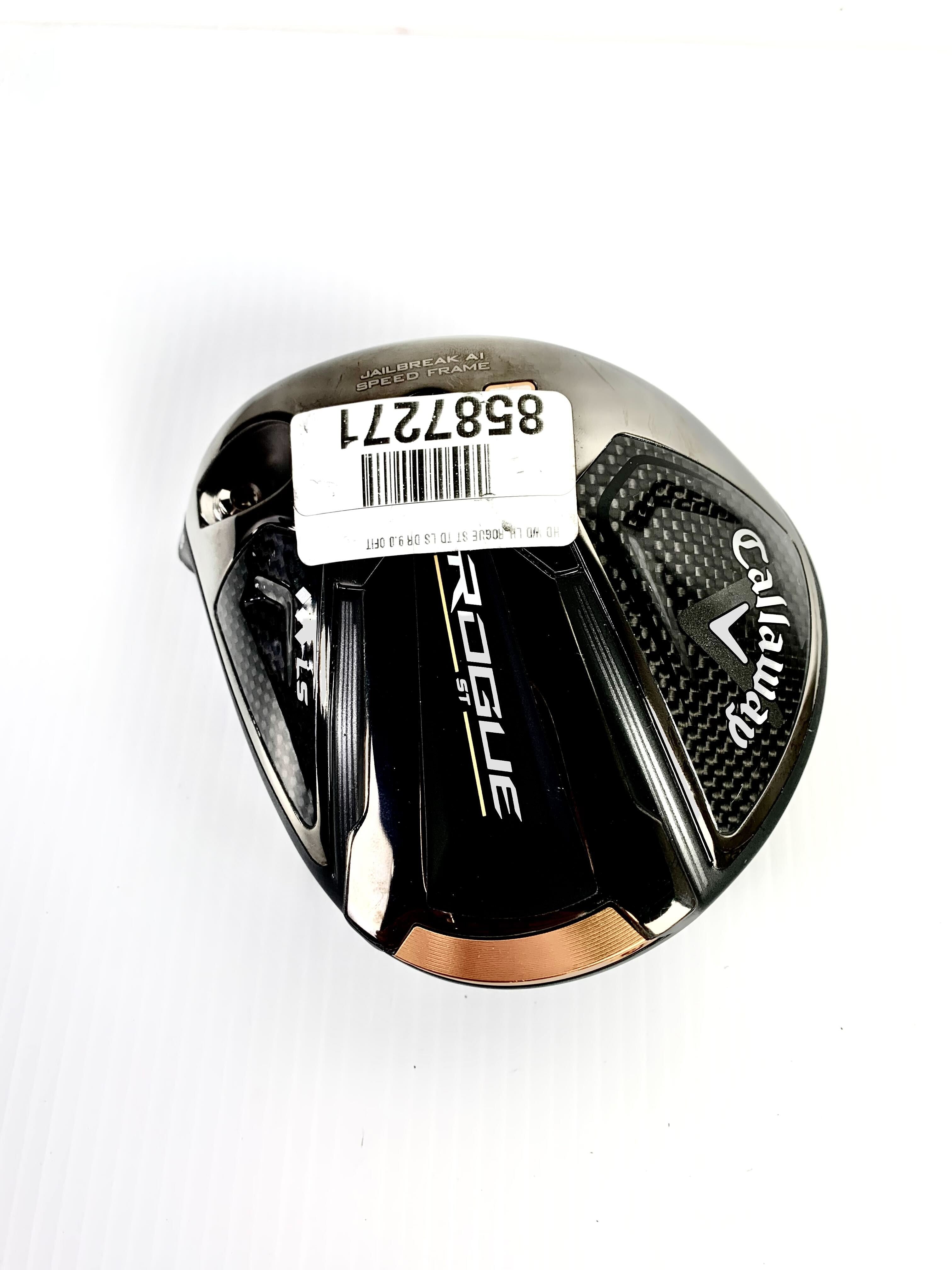Used Callaway Rogue ST Triple Diamond LS Driver 9° Left-Handed Golf Club - Perfect for Low Spin Long Drives on the Course