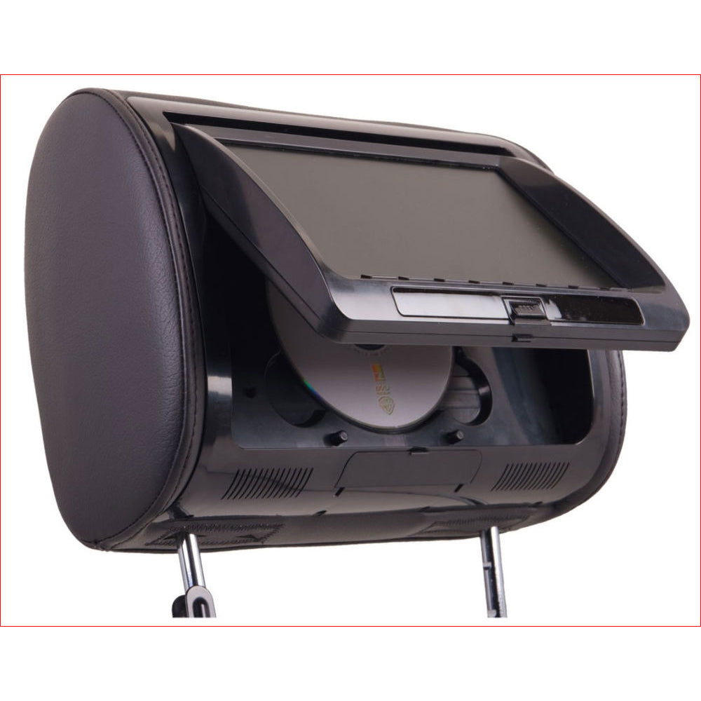 Farenheit HRD71CC Replacement Headrest DVD Player with Preloaded Movies - Compatible with HRD 71CC Models - Perfect for Long Car Rides & Family Road Trips