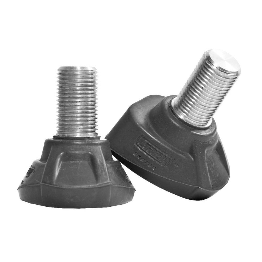 Crazy Arrow Roller Skate Toe Stops - Premium Quality for Derby, Artistic Skating & Outdoor Use