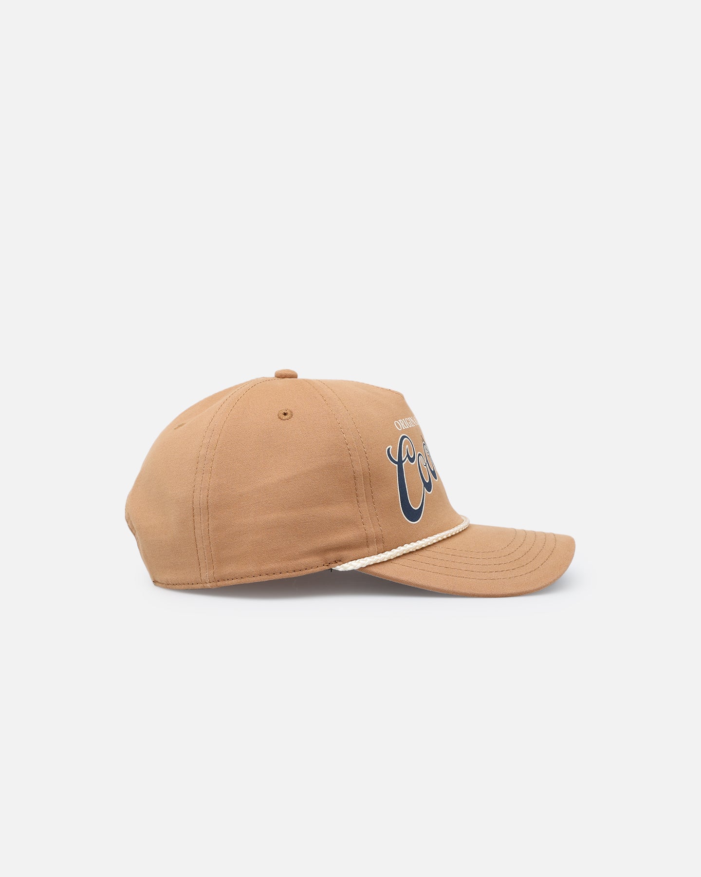 American Needle Canvas Cappy Snapback Hat in Wheat - Stylish Unisex Baseball Cap for Men & Women - Perfect for Casual Wear, Sports, and Outdoor Activities
