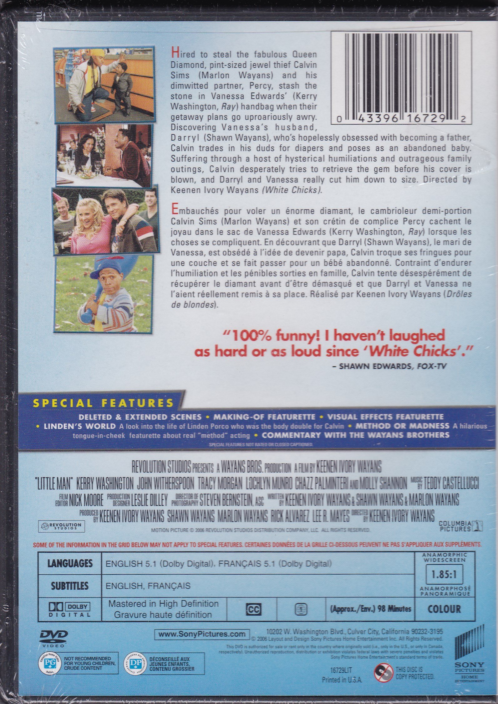 Little Man (Loaded With Extra Crap Edition) (2006) - Comedy Movie DVD for Family Entertainment & Movie Nights