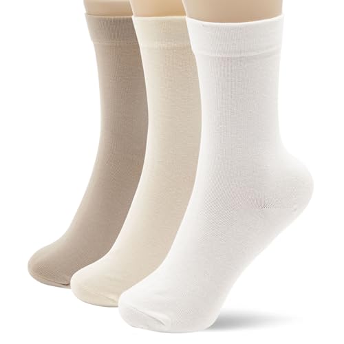 3 Pairs (Beige, Nude, Camel)