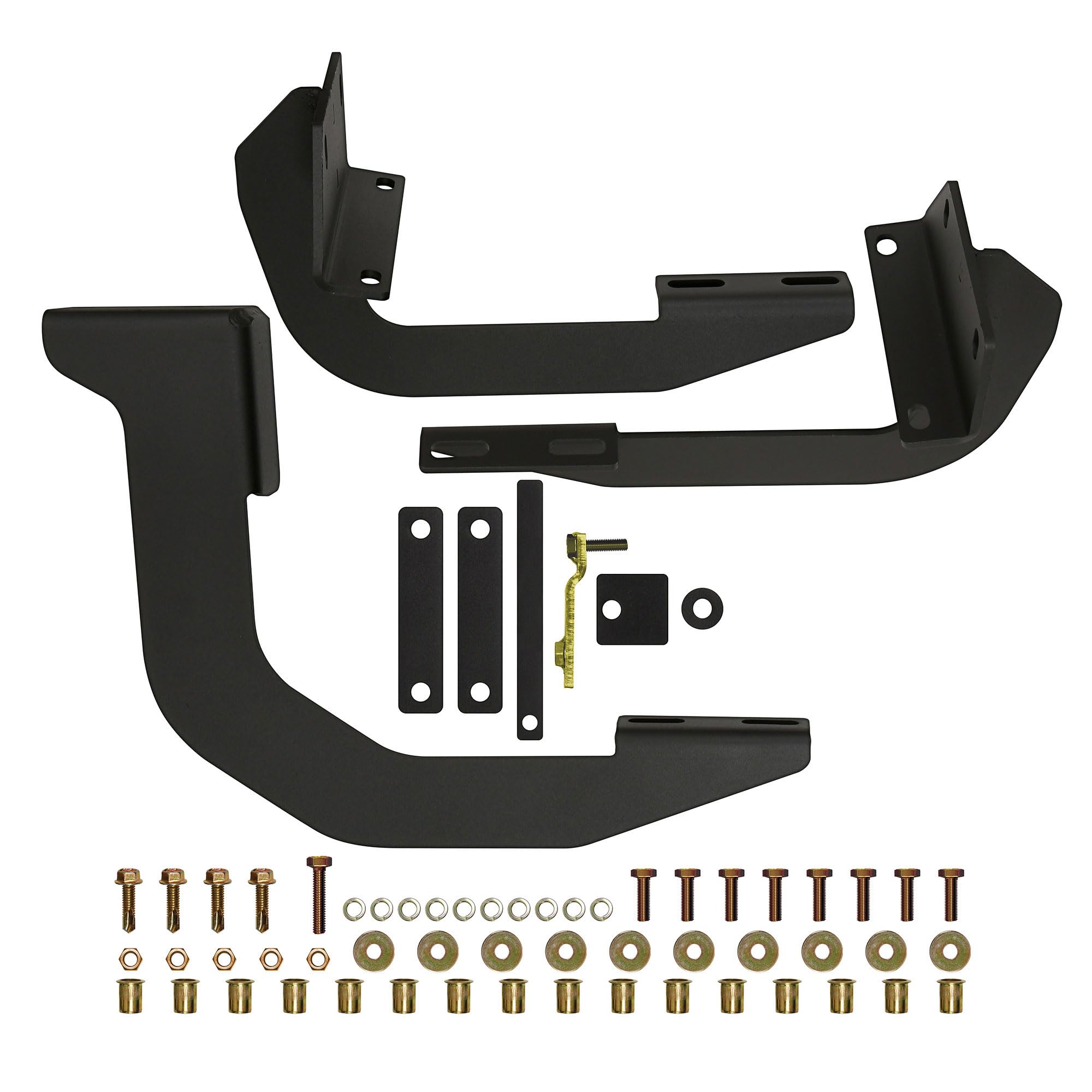 Universal Running Board Mounting Kit for Trucks & SUVs - Heavy Duty Side Step Installation Accessories - Perfect for Off-Roading, Camping & Daily Use