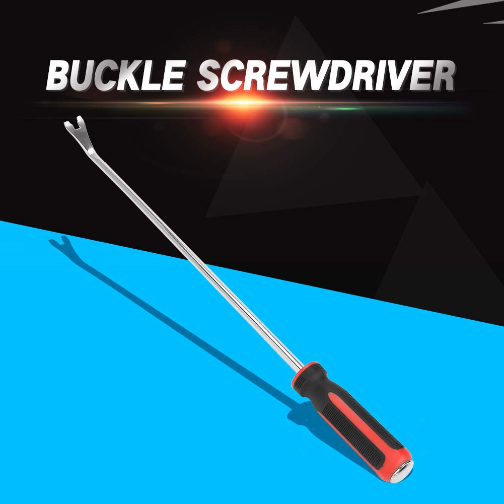 Buckle Trim Screwdriver Removal Pliers - Long Type Car Door Panel Clip Tool for Automotive Repair & DIY Projects