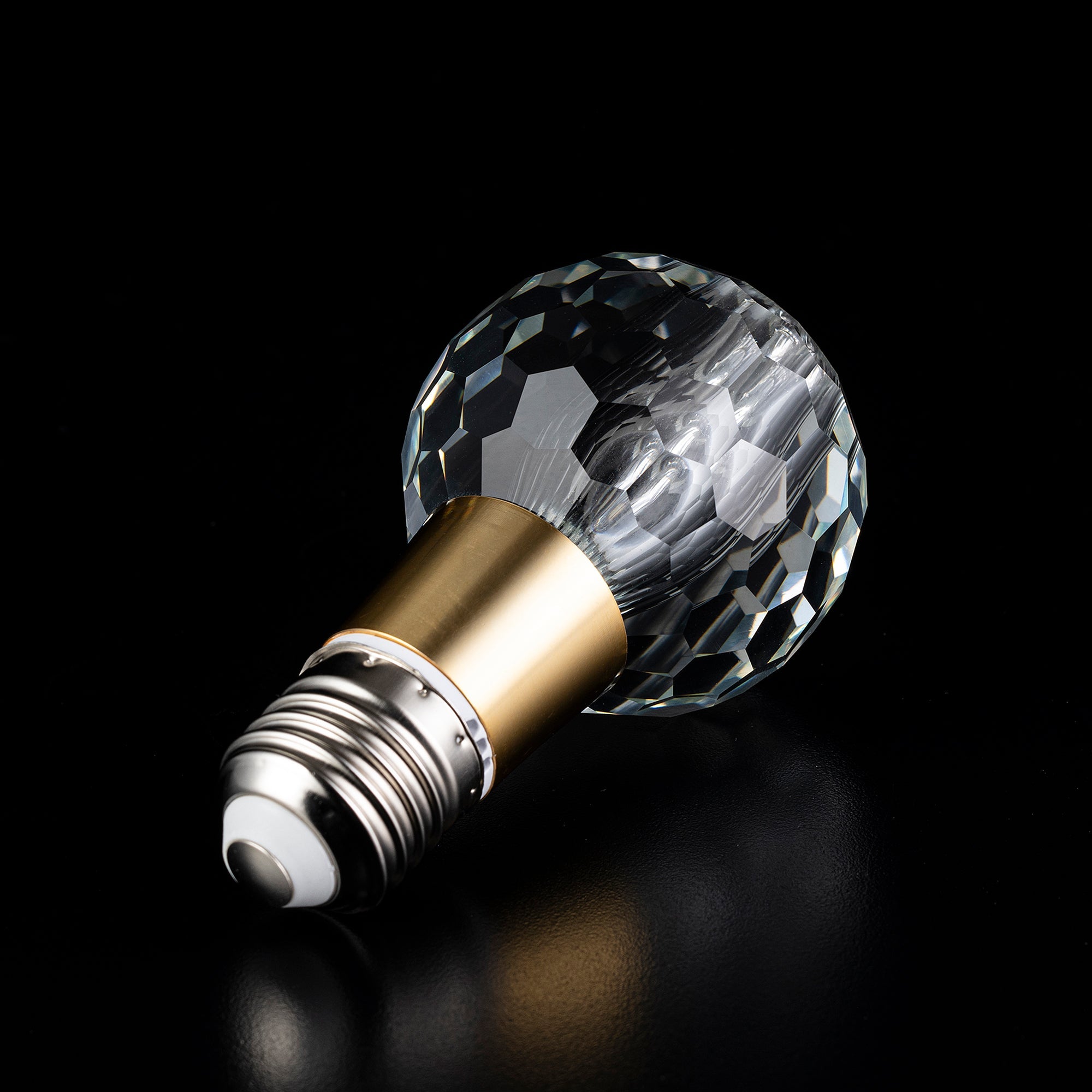 Disco Ball Diamond Crystal LED Light Bulb - Party, Dance, and Home Decor Lighting for Events & Celebrations