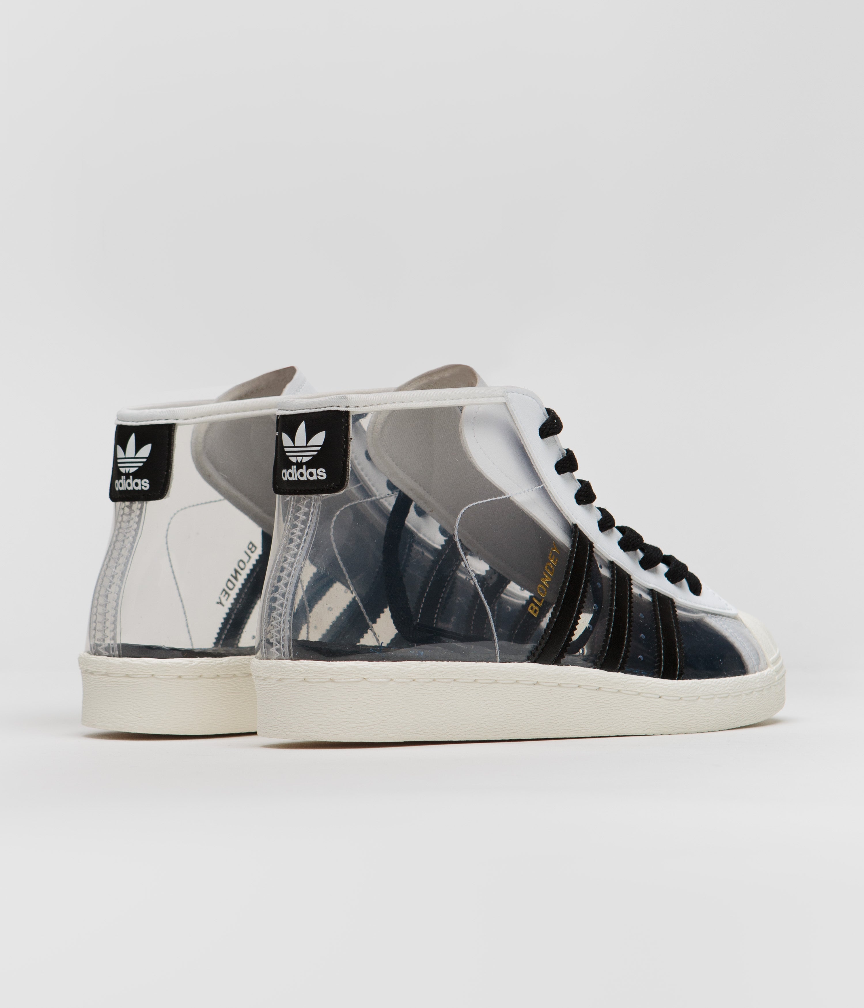Adidas x Blondey Pro Model Shoes FTWR White Core Black Off White - Stylish Skateboarding Sneakers for Men & Women | Perfect for Streetwear Fashion and Urban Lifestyle