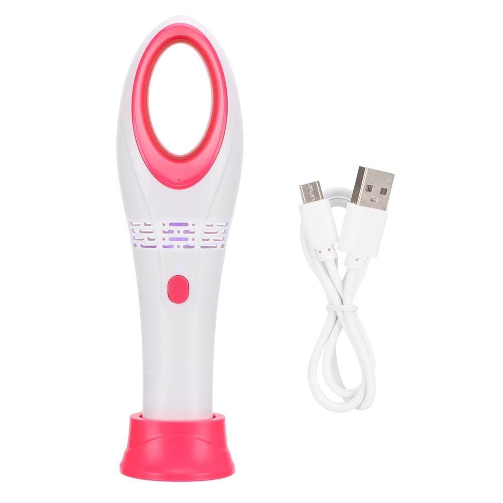 Mini Fast Drying Glue Fan for Eyelash Extensions - Portable Lash Blower Dryer for Makeup Artists (Red/White) | Perfect for Salon, Home Use & Professional Eyelash Applications
