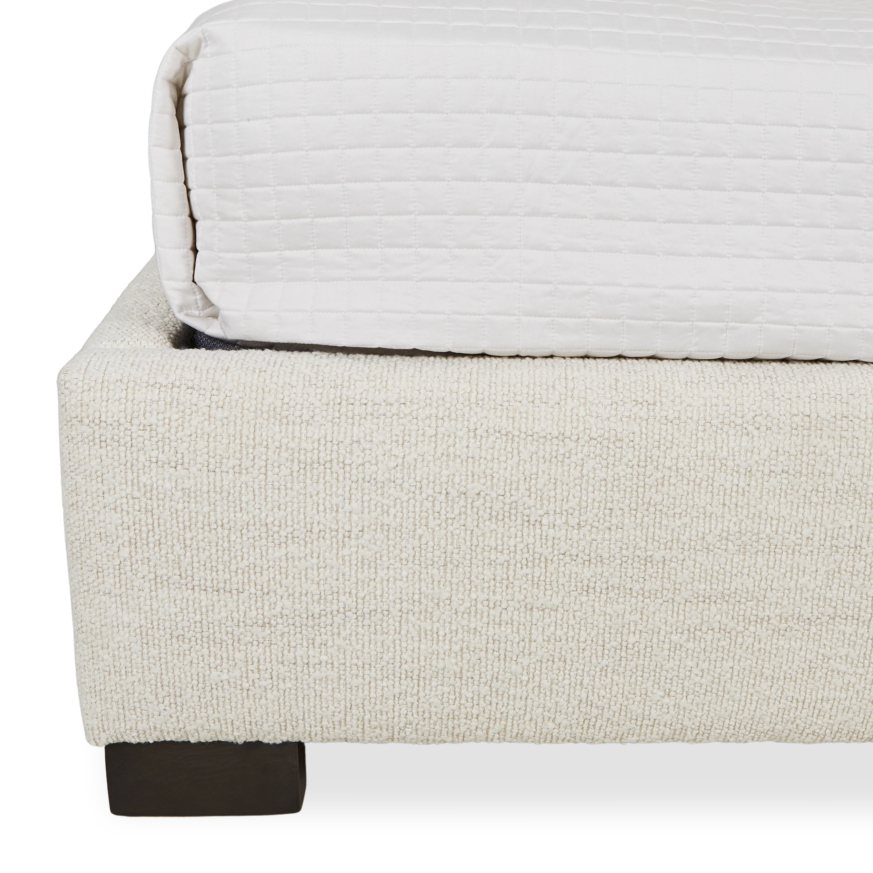 Paxton Square Bed Frame - Modern Platform Bed with Sturdy Metal Frame for Bedroom, Guest Room, or Dorm - Easy Assembly & Space-Saving Design