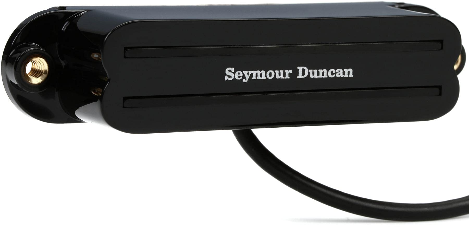 Seymour Duncan SHR-1b Hot Rails Strat Bridge Humbucker Pickup for Electric Guitar - Black | High Output Single-Coil Sized Humbucker | Perfect for Rock, Metal & Blues Guitarists | Stage & Studio Use