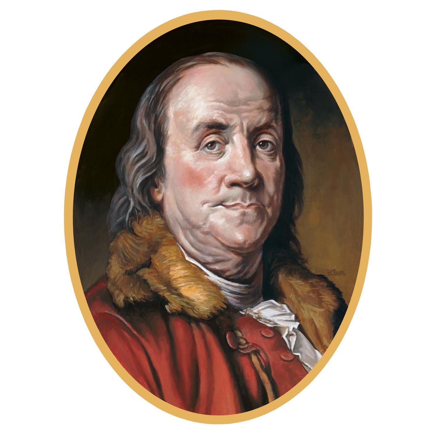 12 Pack Beistle Ben Franklin Party Cutouts - Patriotic Decorations for 4th of July, Independence Day & History Themed Parties - Perfect for Classroom, Home & Office Celebrations