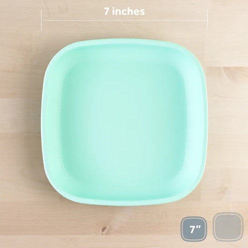RePlay Flat Plate - Durable, Eco-Friendly Melamine Dinnerware Set for Kids & Adults - Perfect for Everyday Meals, Picnics, and Outdoor Dining