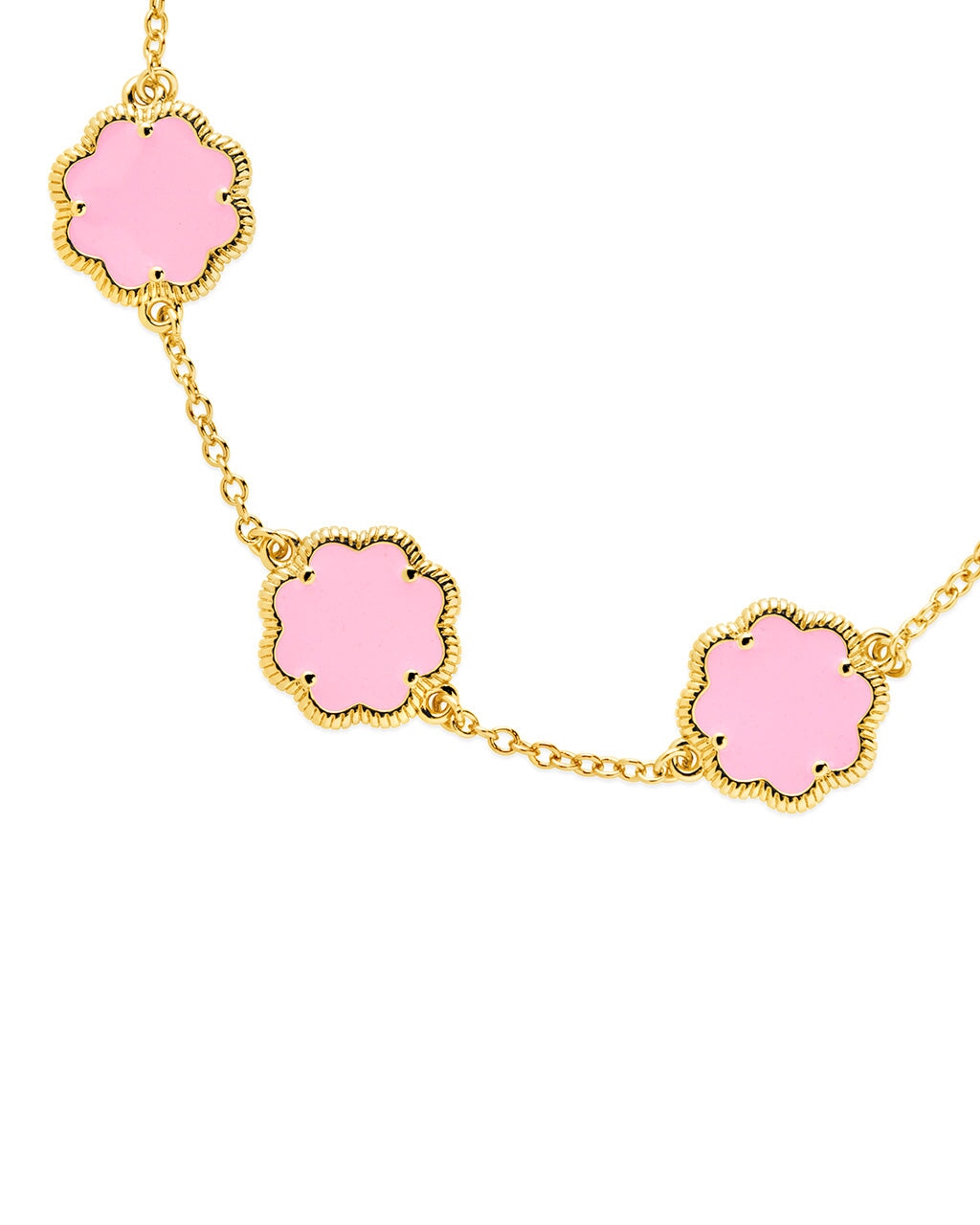 Rose Petal Station Bracelet for Women - Dainty Floral Charm Adjustable Bangle for Everyday Wear, Gift for Her, Wedding, Anniversary & Special Occasions