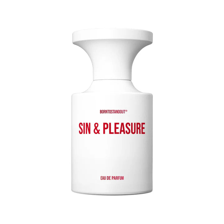 BORNTOSTANDOUT Sin & Pleasure Eau de Parfum for Women - 50ml Luxury Perfume, Long Lasting Floral Scent for Date Night & Special Occasions