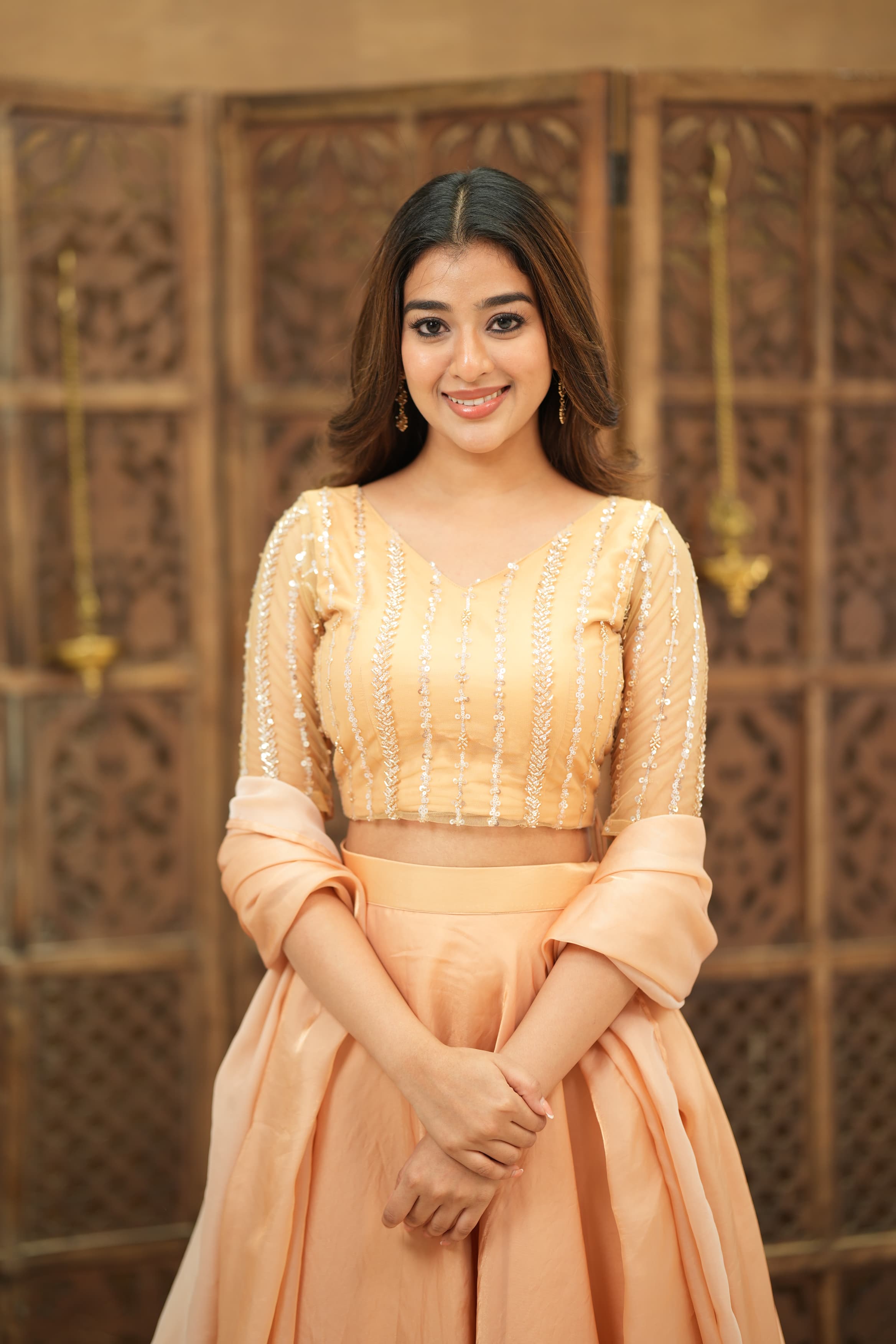 DD739 Yazhini Premium Designer Crop Top and Skirt Set - Trendy Women's Fashion for Parties, Dates & Casual Wear
