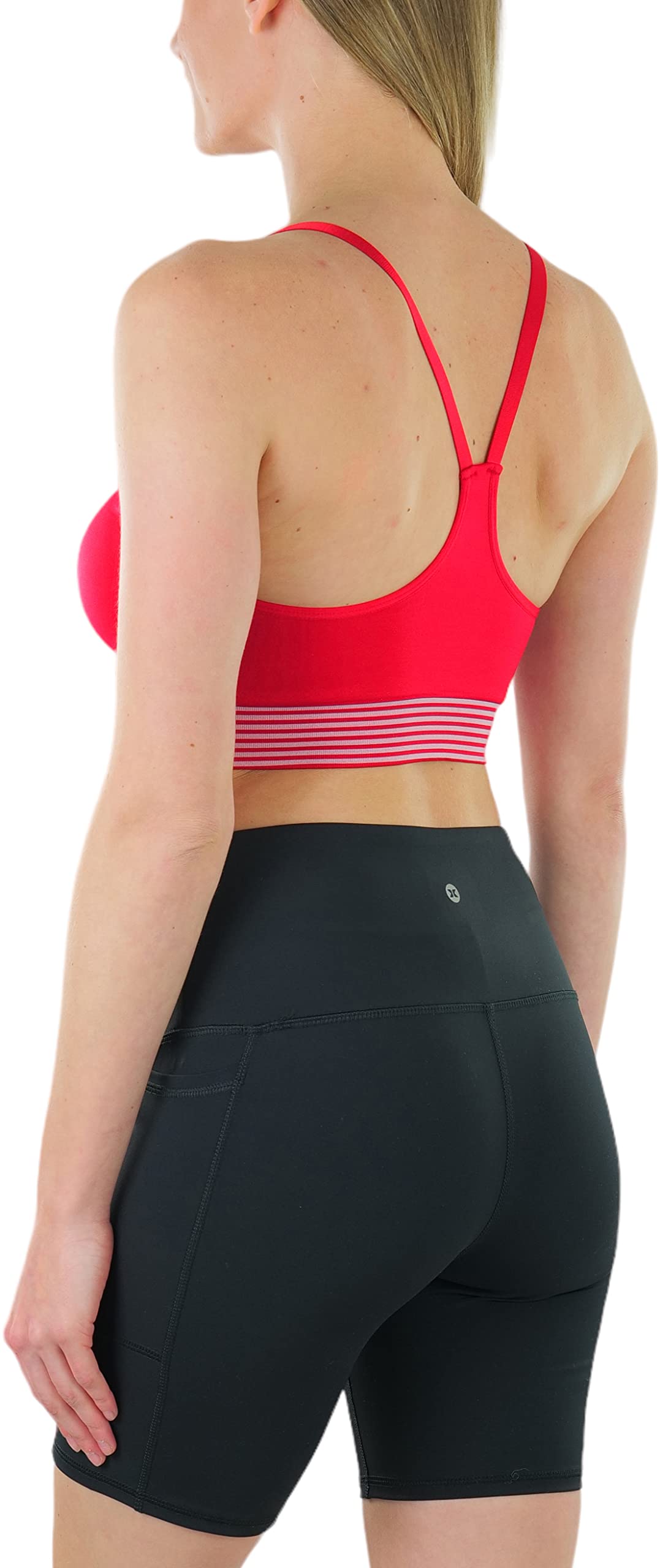 ToBeInStyle Women’s Seamless Supportive Wire-Free Sports Bras & Bralettes - Comfortable Yoga, Gym & Lounge Wear for Active Women