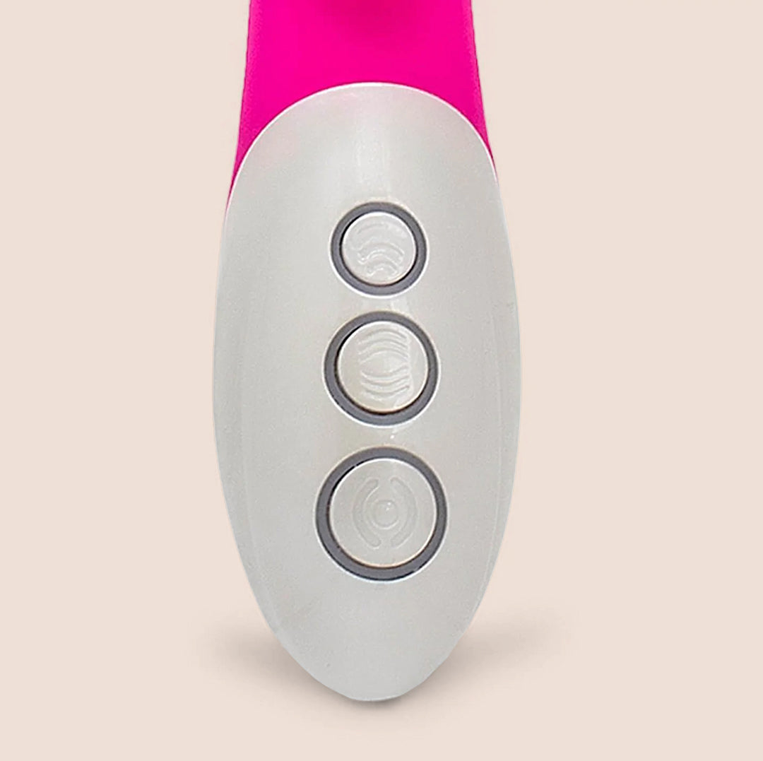 Rechargeable Pink Rabbit Vibrator - Dual Motor G Spot & Clitoral Stimulator for Women | Powerful & Quiet Personal Massager | Perfect for Couples Play & Solo Pleasure