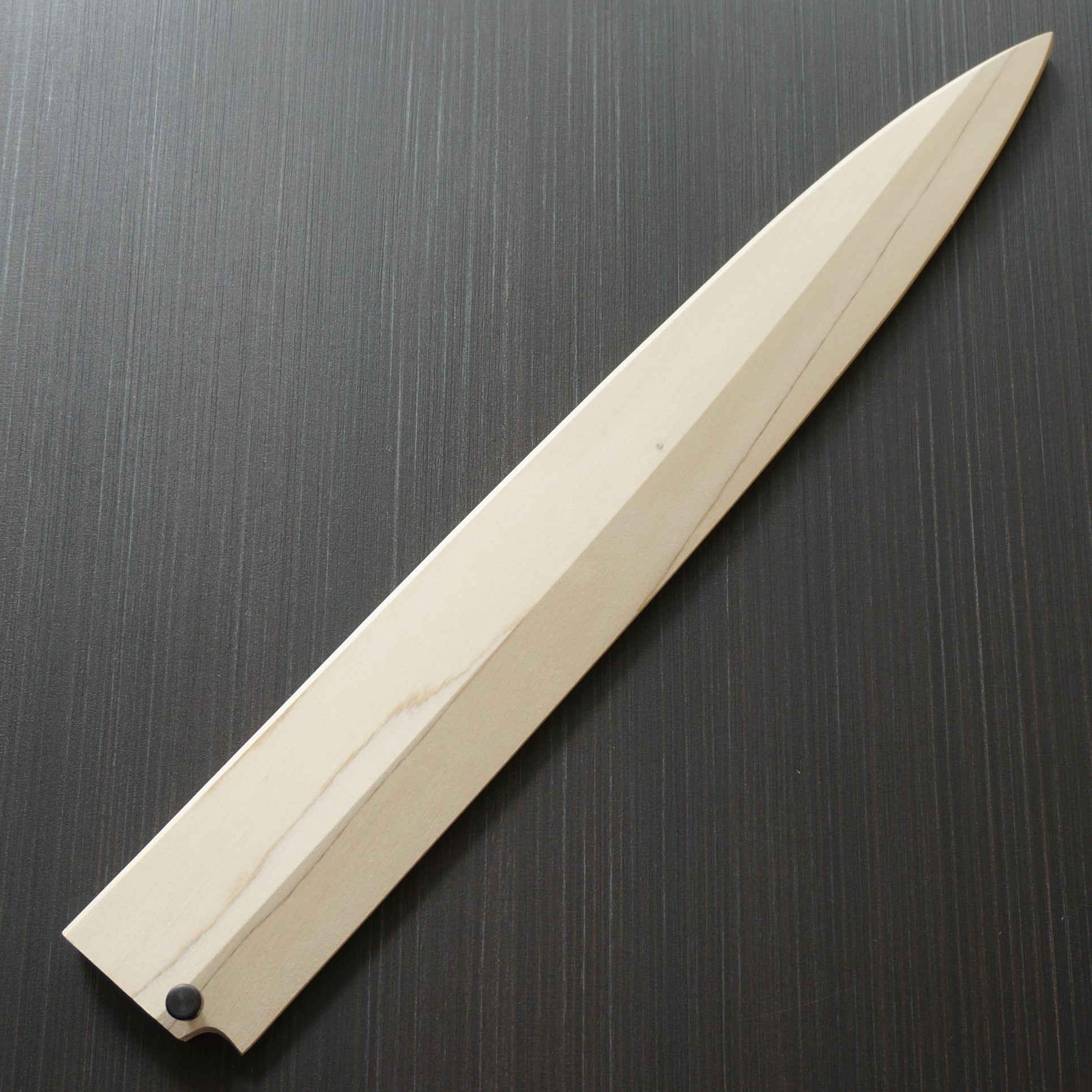 Premium SAYA Sheath with Pin for Sushi & Sashimi Yanagiba Knife - Protective Cover for Japanese Chef Knives - Ideal for Professional Chefs & Home Cooking Enthusiasts