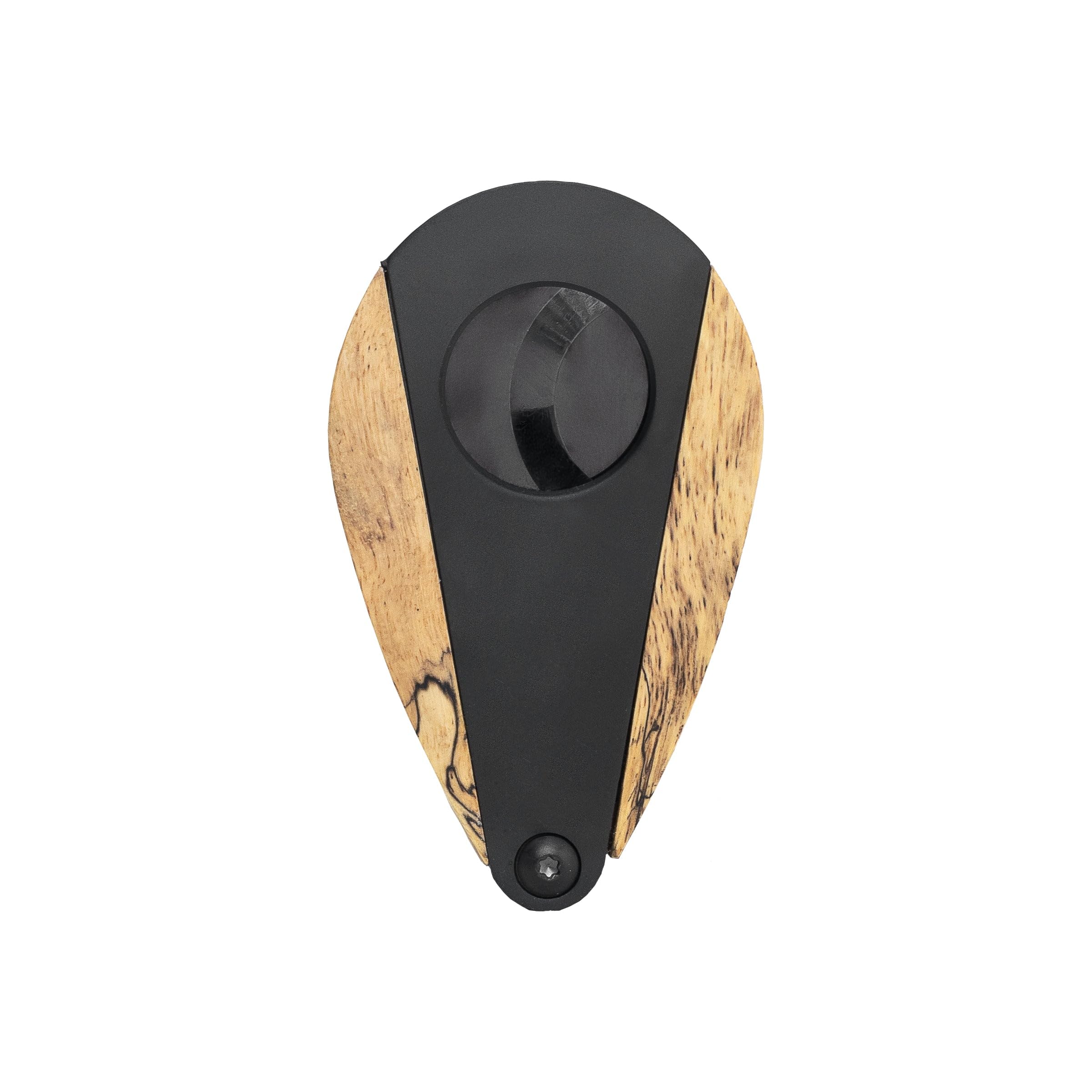 Premium XIKAR Xi3 Spalted Tamarind Cigar Cutter - Sharp Stainless Steel Blades for Perfect Cuts | Ideal for Cigar Aficionados & Luxury Smoking Accessories