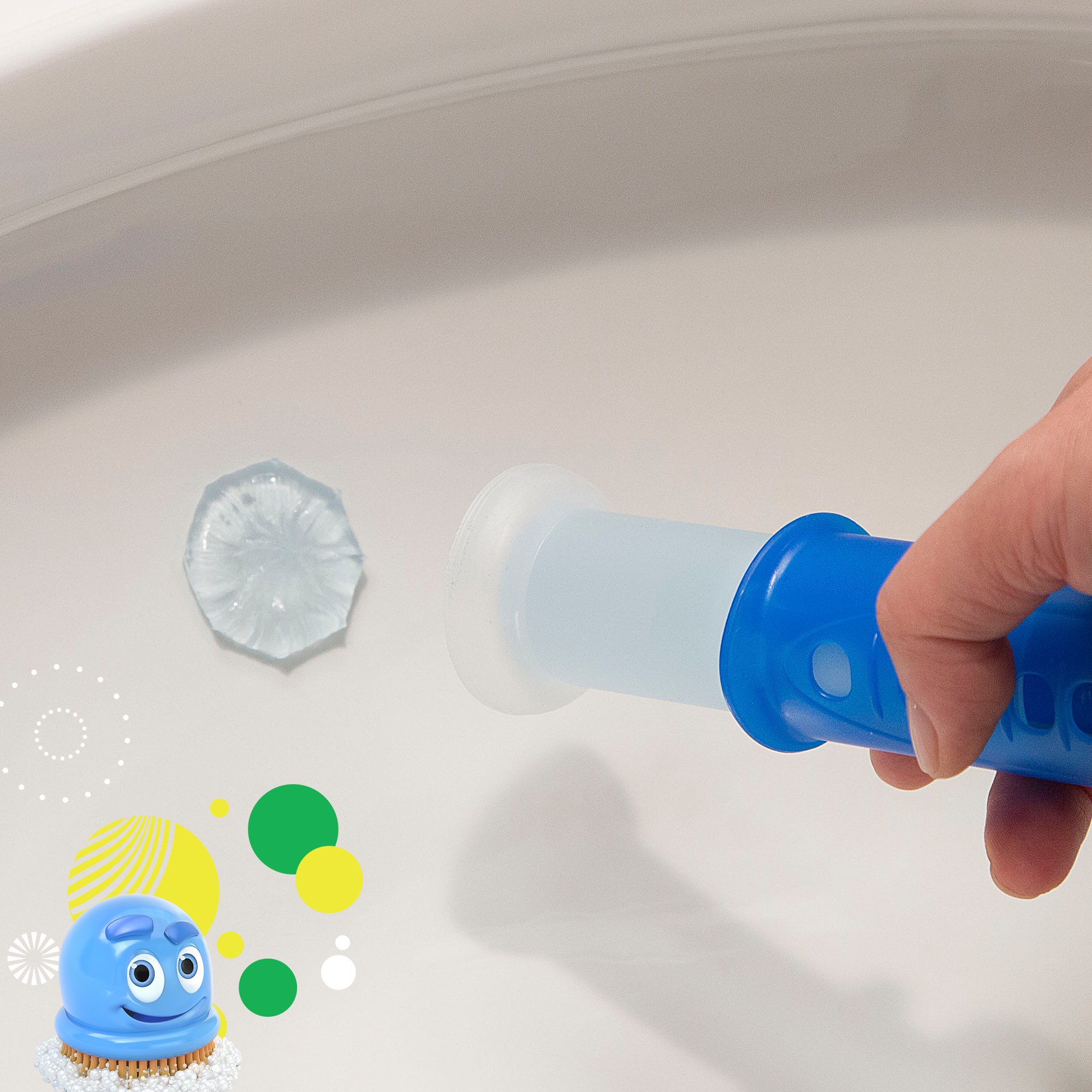 Scrubbing Bubbles Toilet Gel Stamps - Fresh Scent Toilet Bowl Cleaner for Limescale & Ring Prevention - 6 Stamps per Dispenser (Pack of 2) - Powerful Bathroom Cleaning & Maintenance - Easy-to-Use Toilet Cleaning Solution for Homes, Hotels & Offices - Perfect for Daily Cleaning, Deep Stain Removal and Preventing Toilet Rings