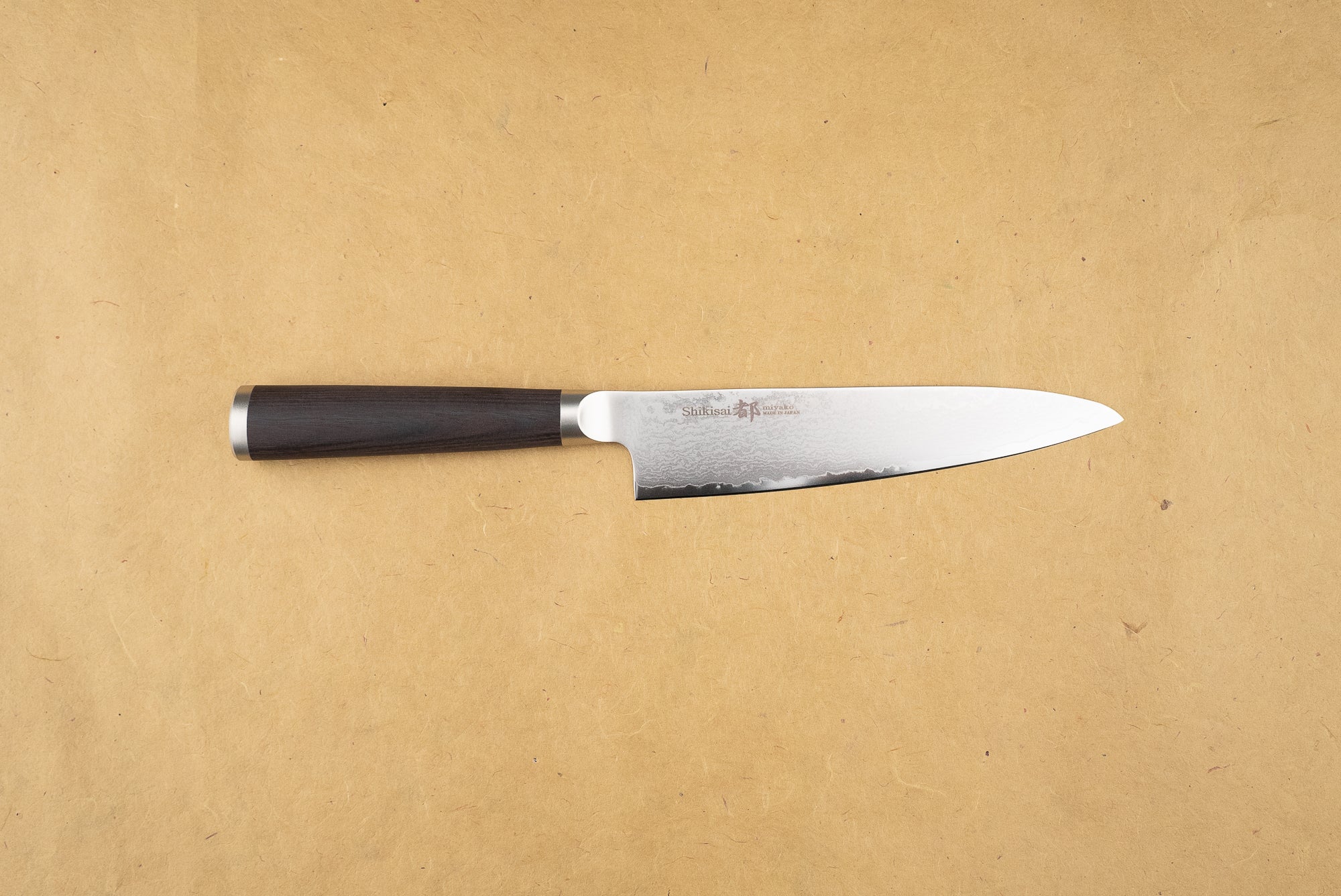 Shizu Hamono Shikisai Miyako 150mm Petty Knife - Japanese Stainless Steel Kitchen Knife for Slicing, Peeling & Precision Cutting - Perfect for Home Chefs & Professional Kitchens