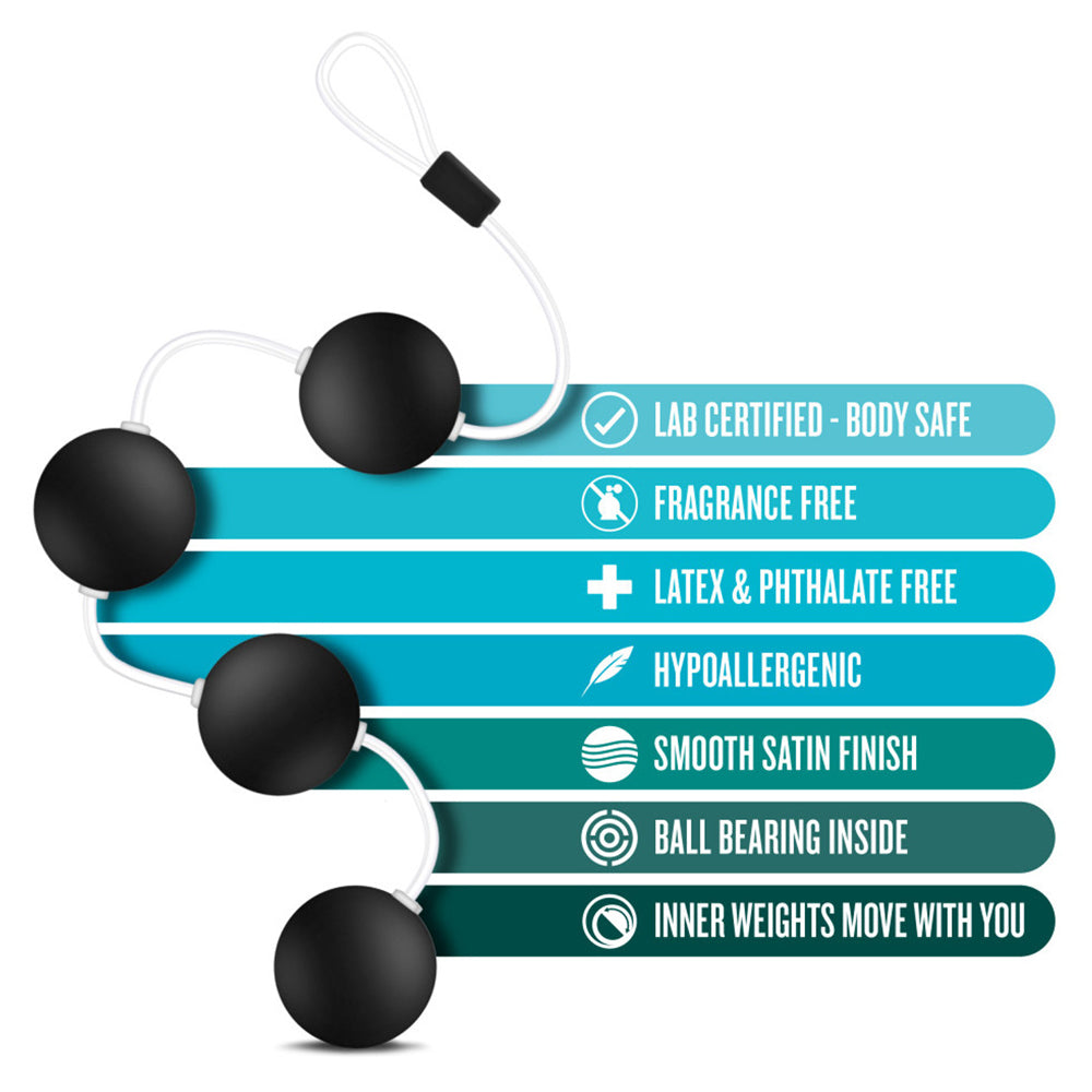 Anal Adventure Pleasure Balls with Rolling Weights - Kegel Exercise & Intimate Massager for Women & Couples - Enhance Pleasure & Strengthen Pelvic Floor Muscles