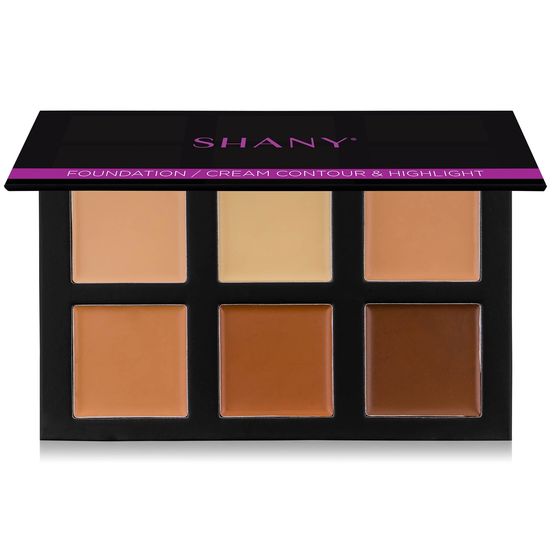 4 Layer Contour & Highlight Makeup Kit with Refillable Pans - Professional Face Contouring Palette for Cheekbones, Nose & Jawline - Perfect for Bridal, Photoshoot & Everyday Makeup Looks