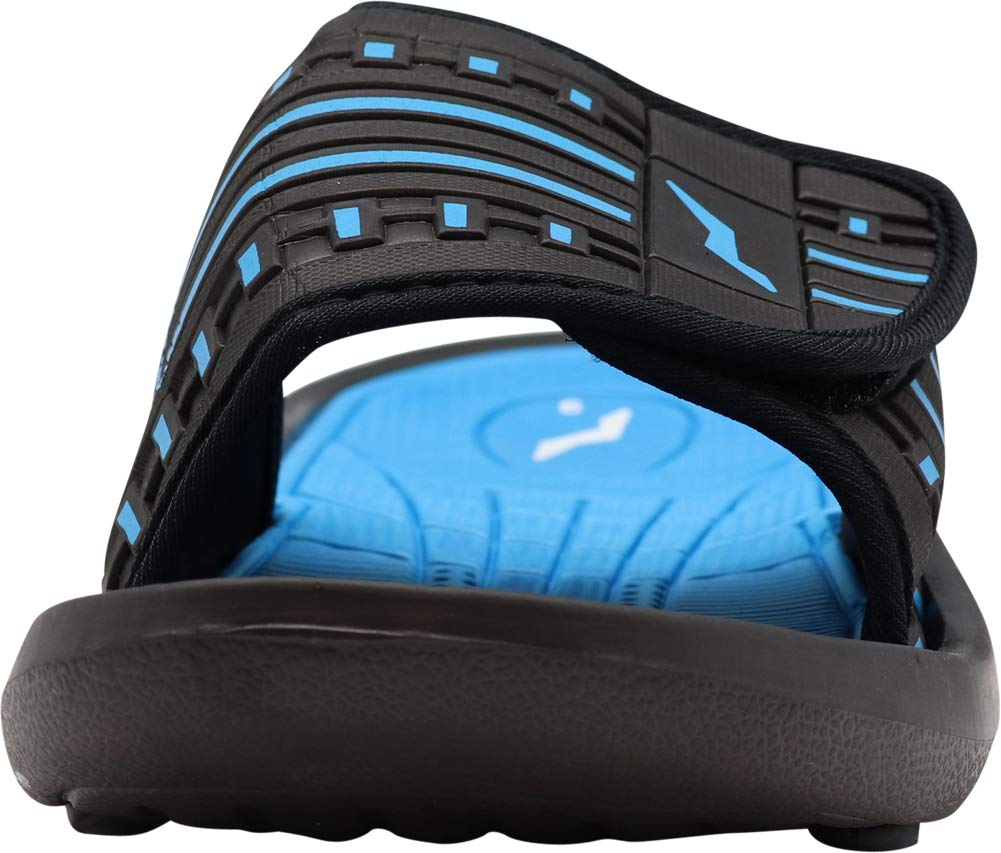 NORTY Men's Adjustable Strap Slide Sandals - Comfortable Beach, Pool & Casual Wear for Summer Outdoor Activities