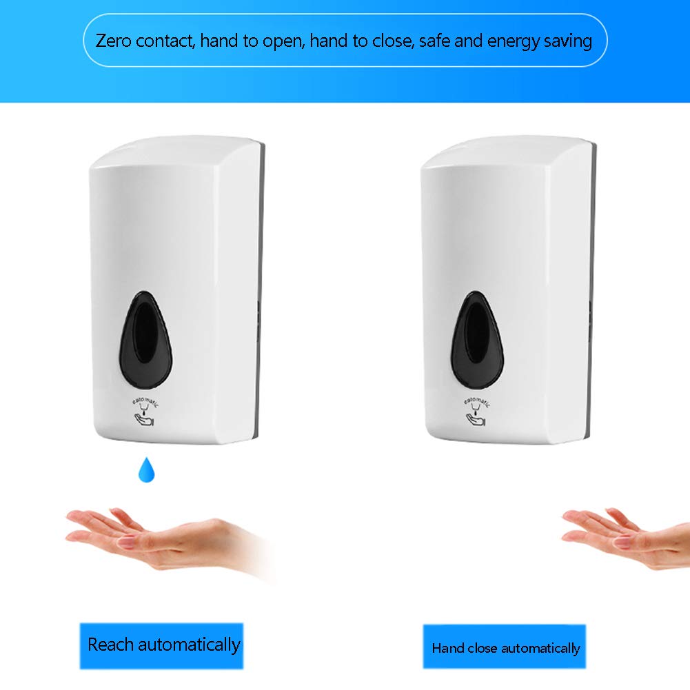 Automatic Non-Contact Foam Hand Sanitizer Dispenser - Touchless Soap Dispenser for Home, Office & Public Spaces | Wall-Mounted or Countertop Use | Ideal for Restaurants, Hospitals & Schools