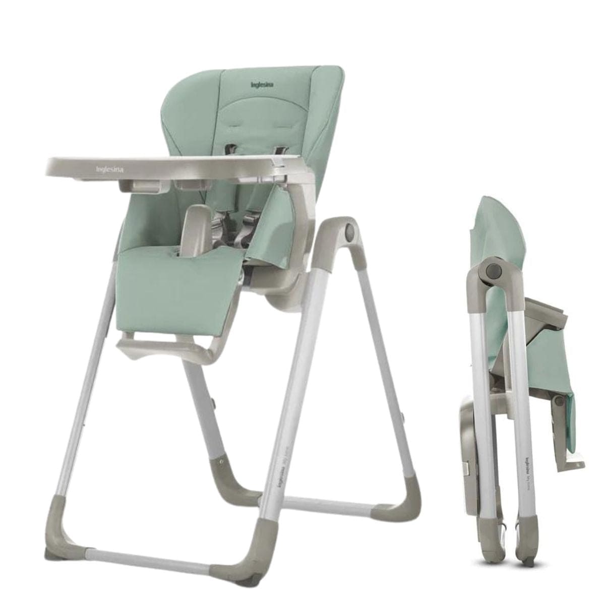 Inglesina My Time High Chair - Adjustable Baby Feeding Chair with Removable Tray & Easy Clean Fabric - Perfect for Dining, Weaning & Family Mealtime