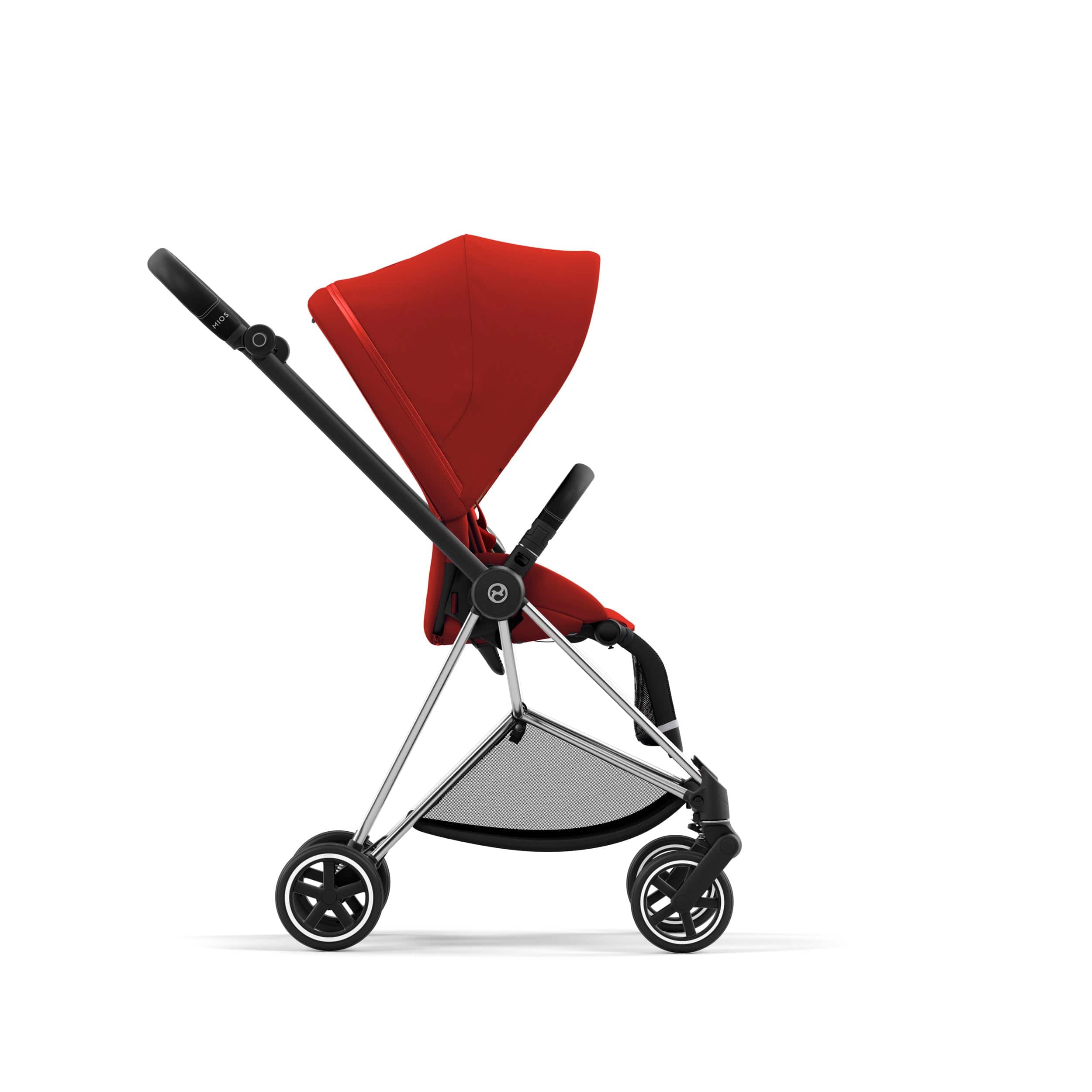 Cybex Mios 3 Complete Stroller in Chrome/Black - Lightweight Travel Stroller for Newborns to Toddlers | Perfect for City Walks, Travel & Everyday Use