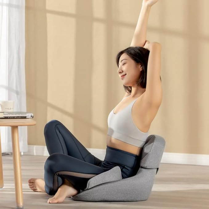 Relaxor XL 3D Kneading Massage Cushion for Back & Neck Pain Relief - Shiatsu Massager with Heat for Home, Office & Car Use