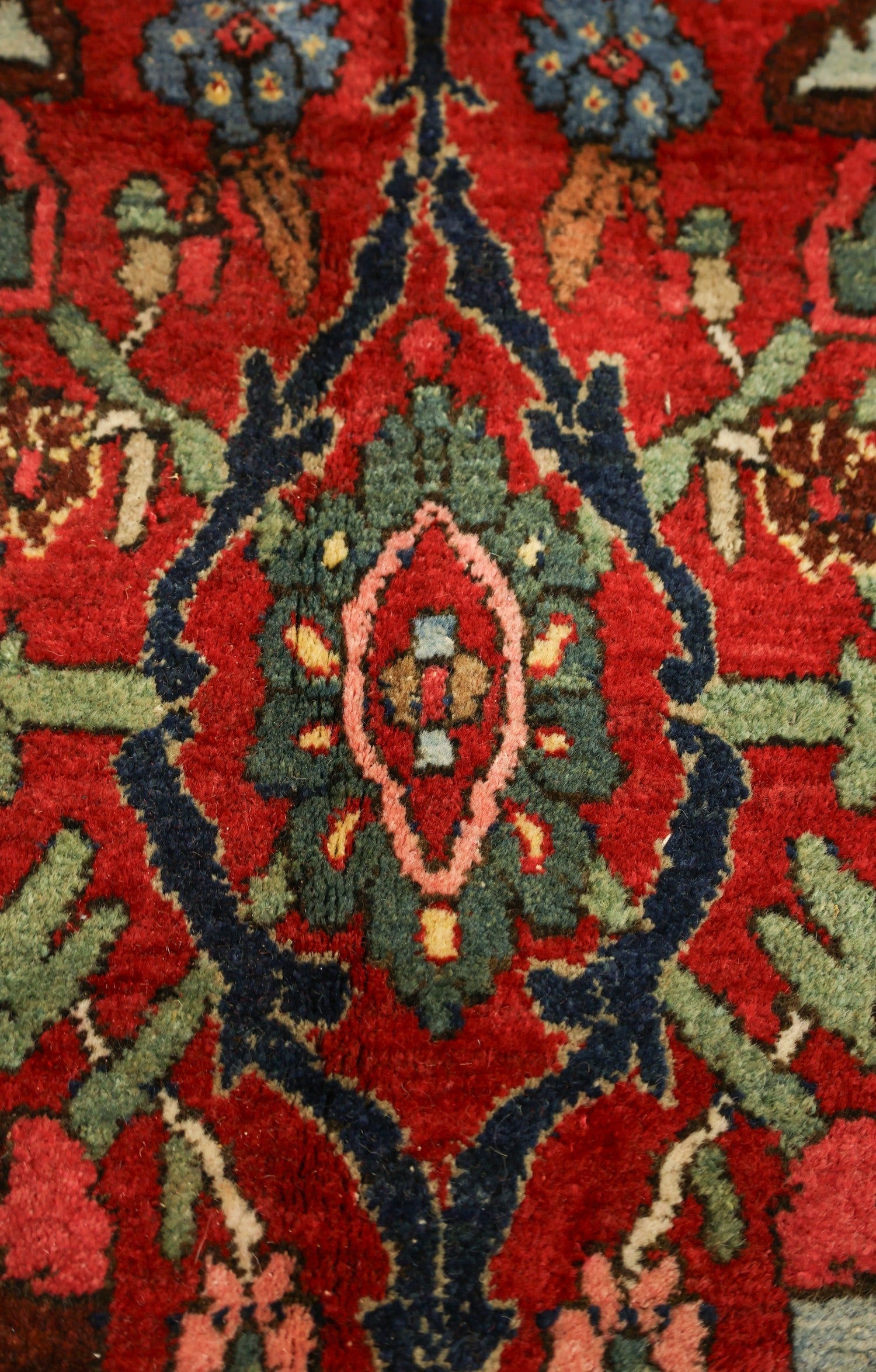 Handwoven Antique Bijar Tribal Rug - Traditional Persian Carpet for Home Decor, Living Room, Bedroom - J76422