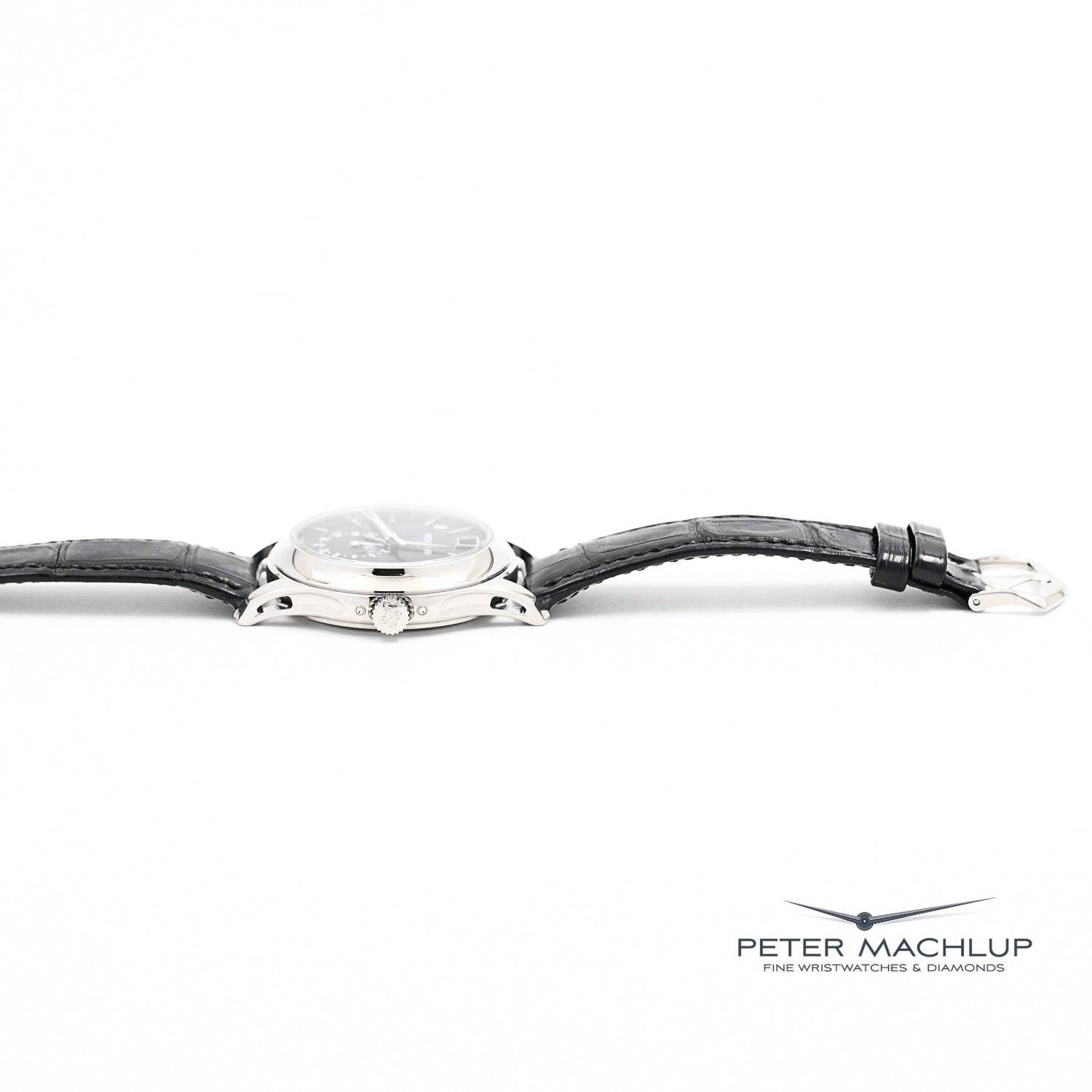 Patek Philippe Annual Calendar Moonphase Watch - Luxury Automatic Men's Timepiece with Date & Moon Phase Display - Perfect for Business, Formal Events & Collectors