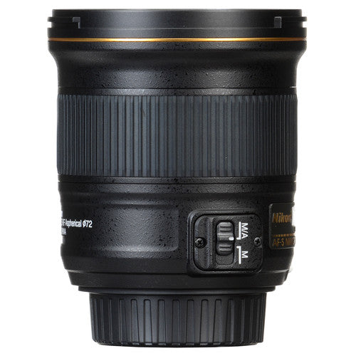 Nikon AF-S NIKKOR 24mm f/1.8G ED Wide Angle Prime Lens for DSLR Cameras - Perfect for Landscape, Architecture & Low Light Photography