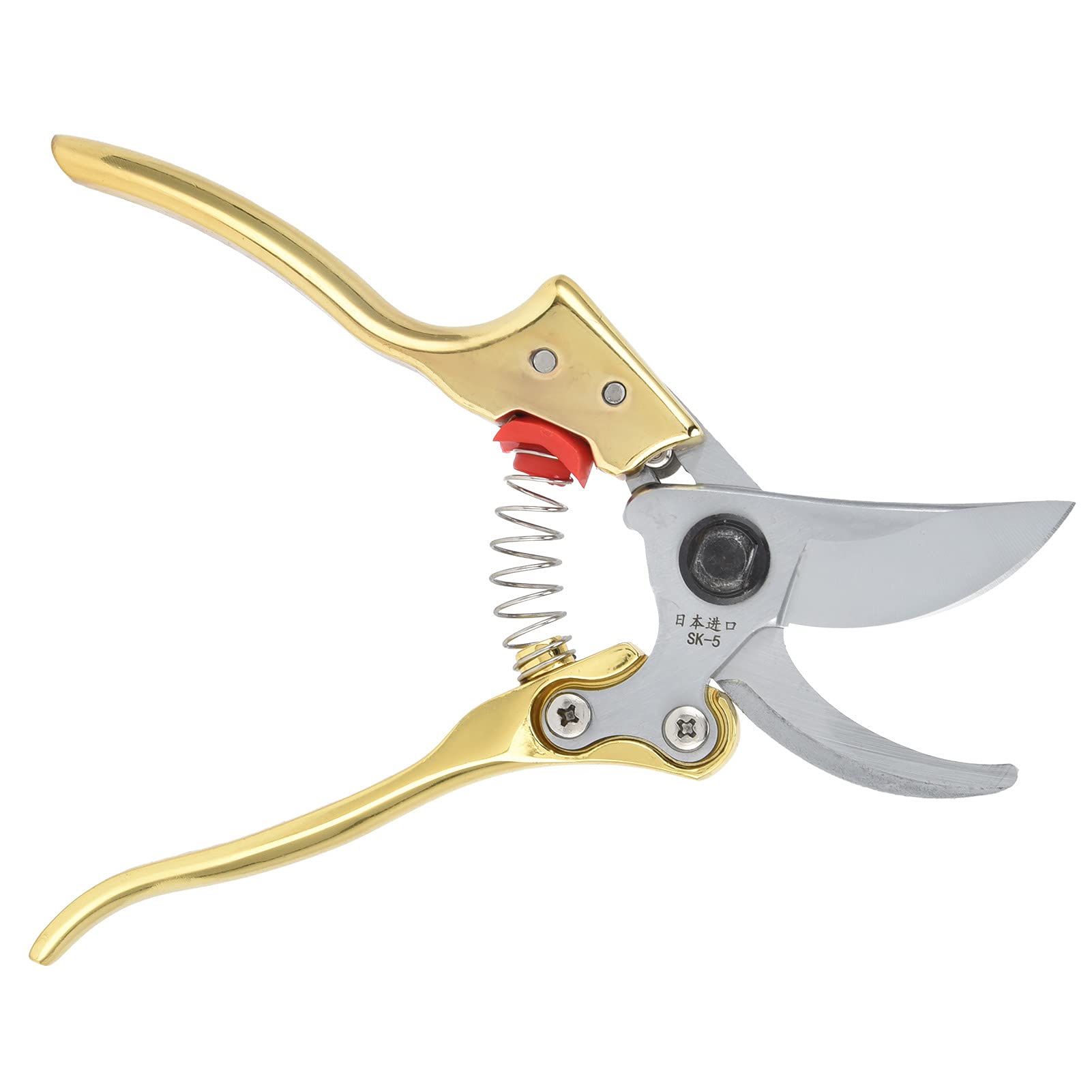 Premium Steel Alloy Pruning Shears - Sharp Garden Hand Pruner for Trees, Bonsai, Shrubs & Plants | Professional Gardening Tools for Trimming, Cutting & Landscaping | Ideal for Home Gardeners & Professional Landscapers