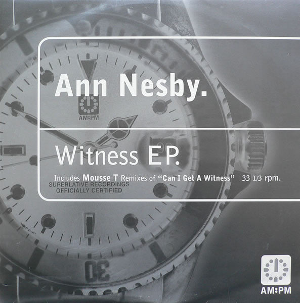 Ann Nesby Witness EP AMPM 5875611 - Gospel Music Album for Worship, Church Services & Spiritual Uplifting