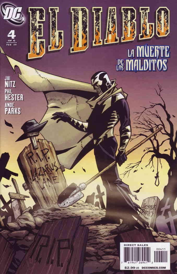 El Diablo (3rd Series) #4 VF - DC Comics Superhero Graphic Novel | Jai Nitz | Collectible Comic Book for Fans & Investors | Perfect for Display & Reading