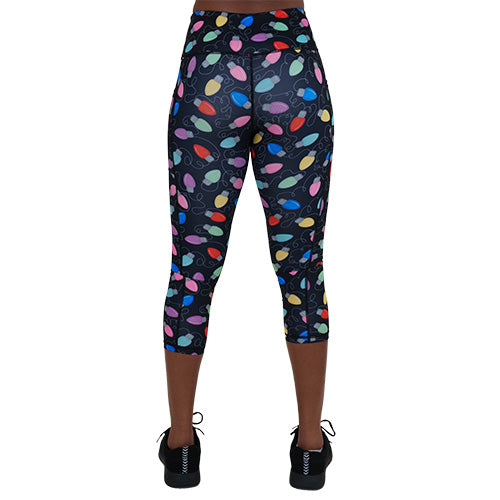 Let's Get Lit Leggings - High Waist Yoga Pants for Women, Soft & Stretchy Workout Leggings for Running, Gym, Lounge & Everyday Wear