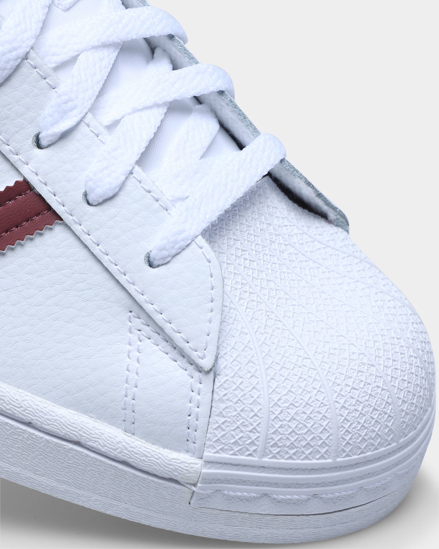 Adidas Superstar Sneakers - Cloud White, Quiet Crimson & Gold Foil Color Options | Classic Comfortable Casual Shoes for Men & Women | Perfect for Streetwear, Gym & Everyday Wear