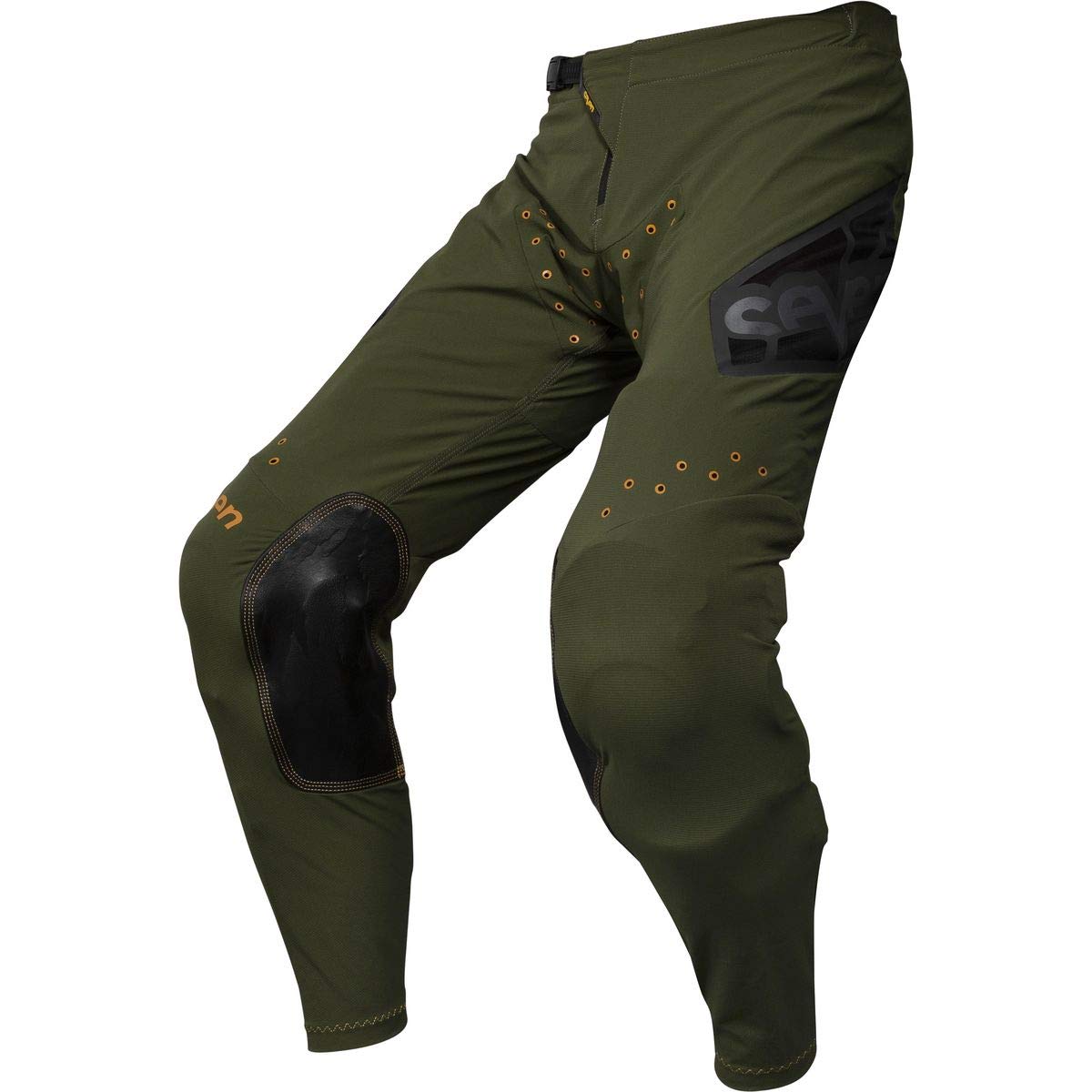 Seven Men's Zero Victory Pants - Olive, Size 28 | Slim Fit Men's Casual Trousers for Outdoor Activities & Workwear