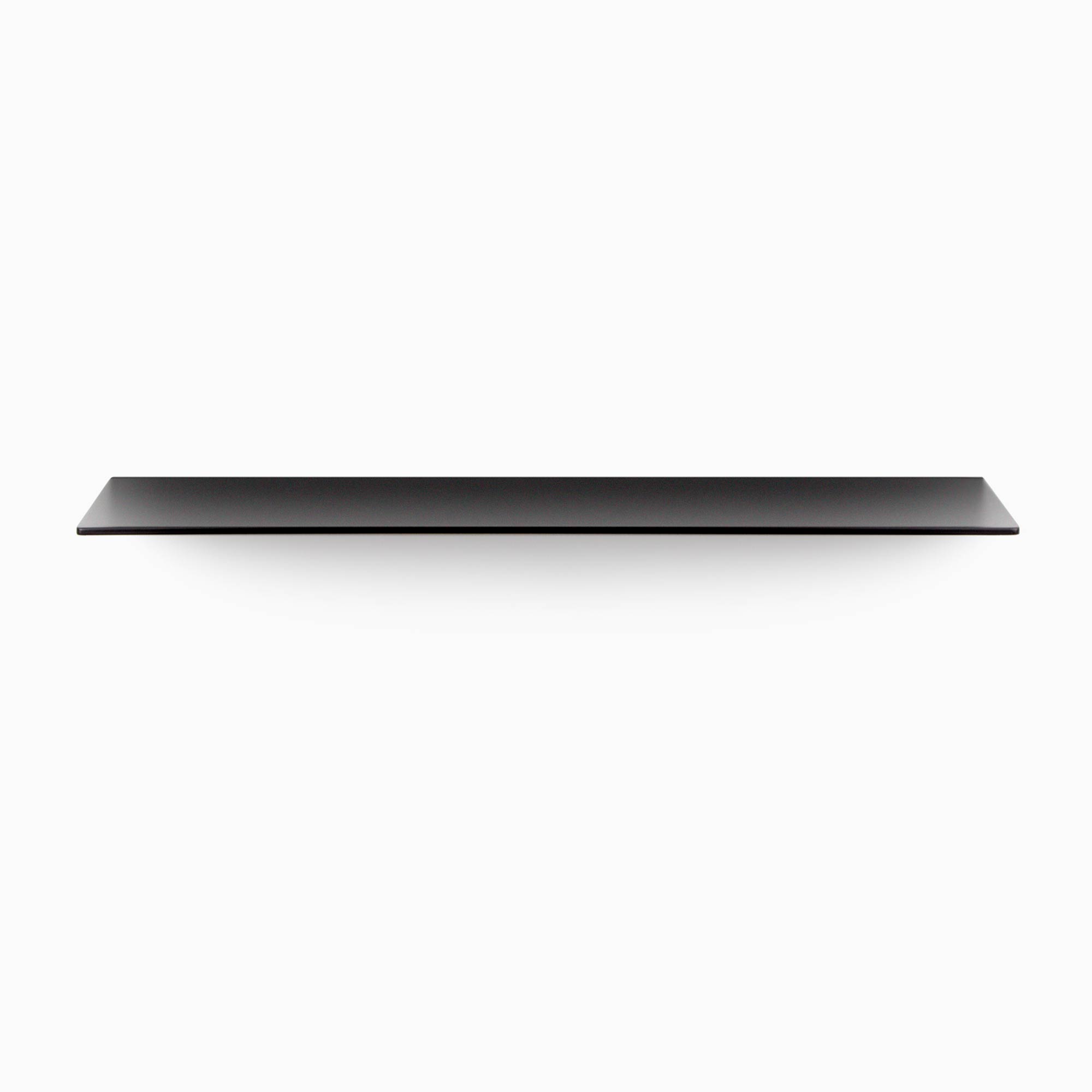 Tromso Steel Floating Shelf - Rustic Industrial Wall Shelves for Living Room, Kitchen, Bathroom - Heavy Duty Metal Shelving for Home Decor and Storage