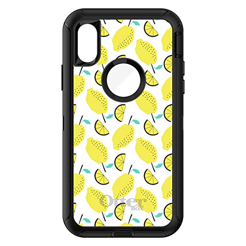 Summer Graphics - Lemon Pattern - Lemonade On Black Case