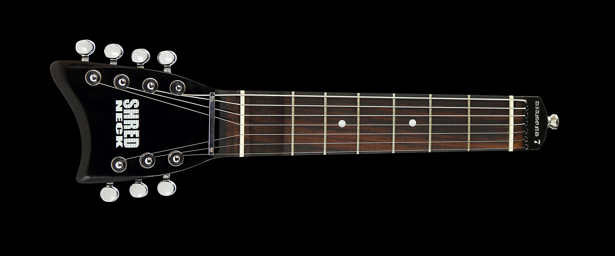 Diamond 7 Model 7-String Electric Guitar in Black - Perfect for Metal, Rock & Studio Recording