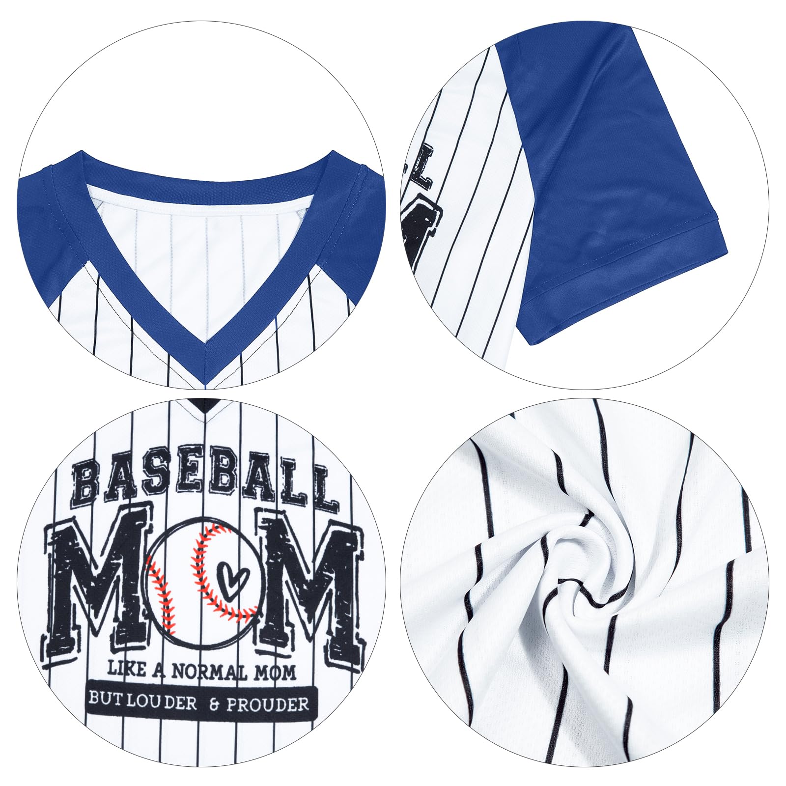 Baseball Mom T-Shirt for Women - Heart Graphic Tee, Game Day Pullover Top, Soft & Comfortable Fan Gift for Baseball Lovers (Perfect for Games, Parties & Casual Wear)