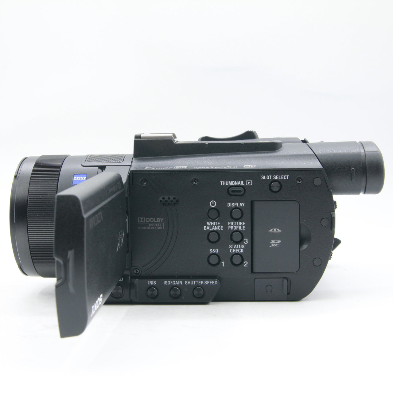 Open Box Sony PXW-Z90V 4K HDR XDCAM Camcorder with Fast Hybrid AF - Perfect for Professional Videography, Live Streaming & Documentary Filmmaking